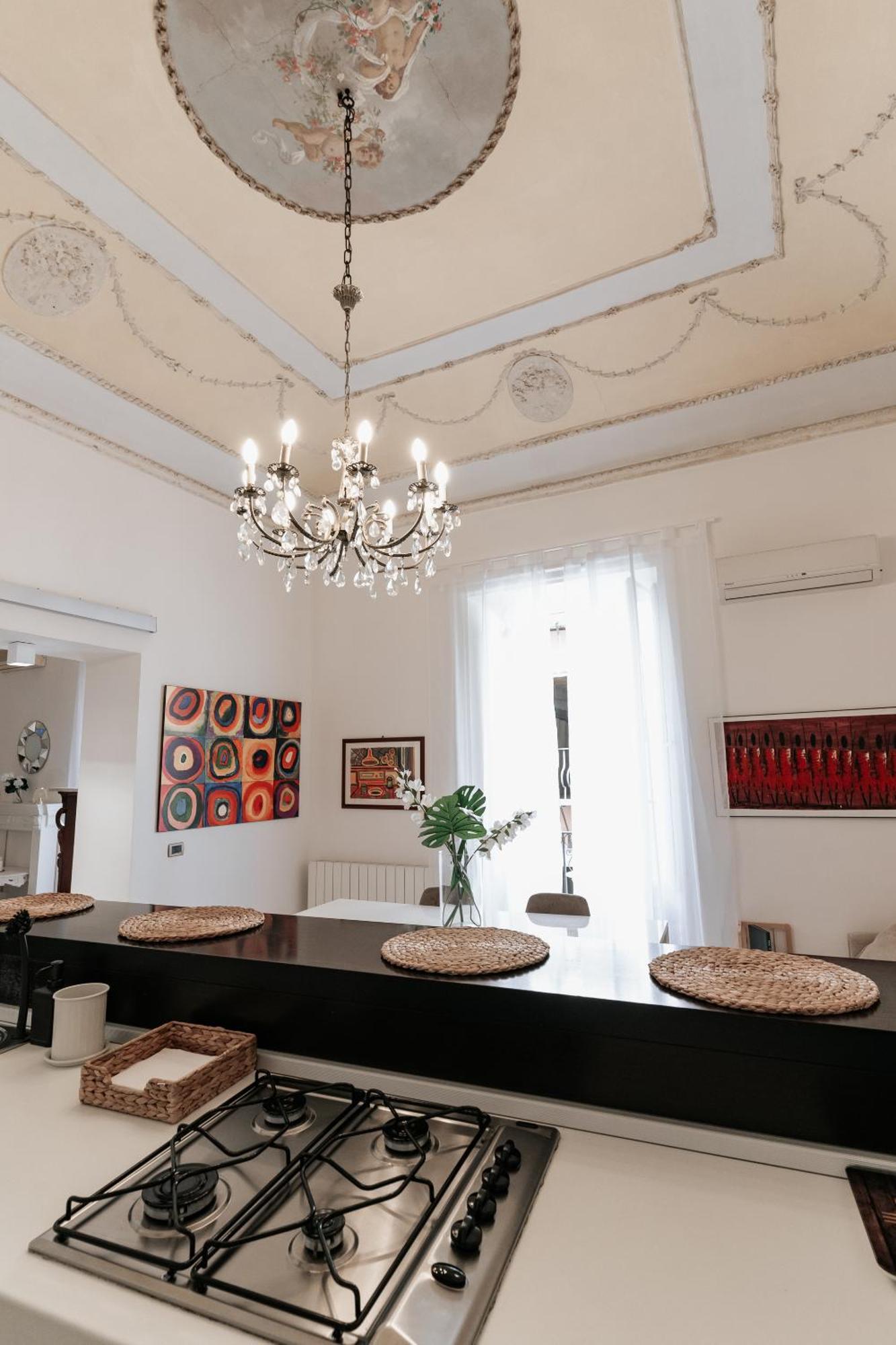 Four Luxury Art Appartement Palermo Buitenkant foto