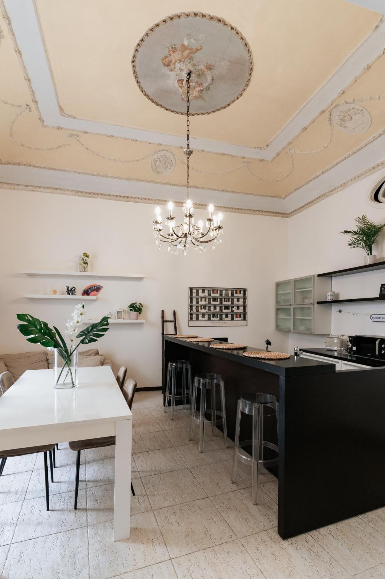 Four Luxury Art Appartement Palermo Buitenkant foto