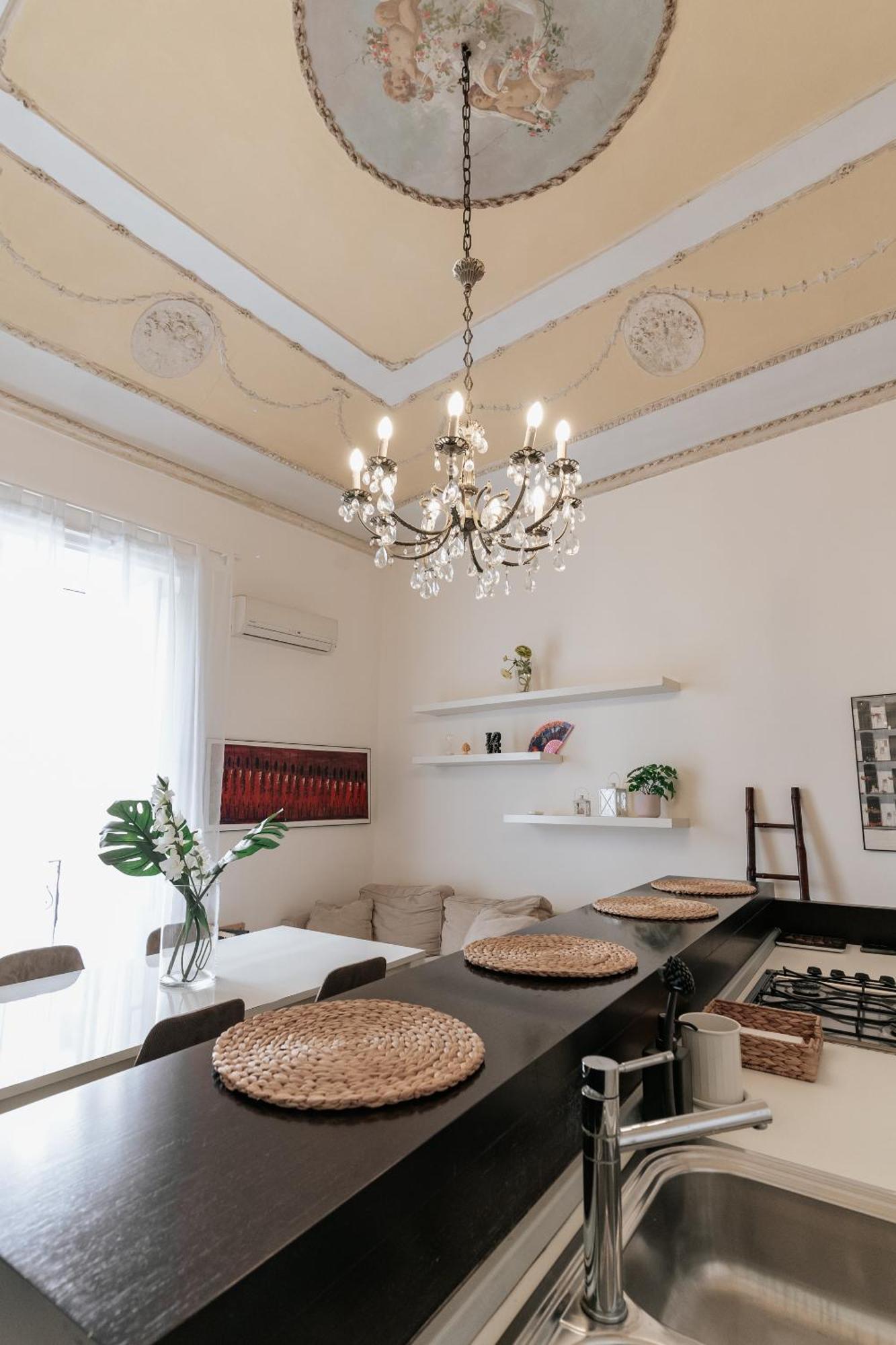 Four Luxury Art Appartement Palermo Buitenkant foto